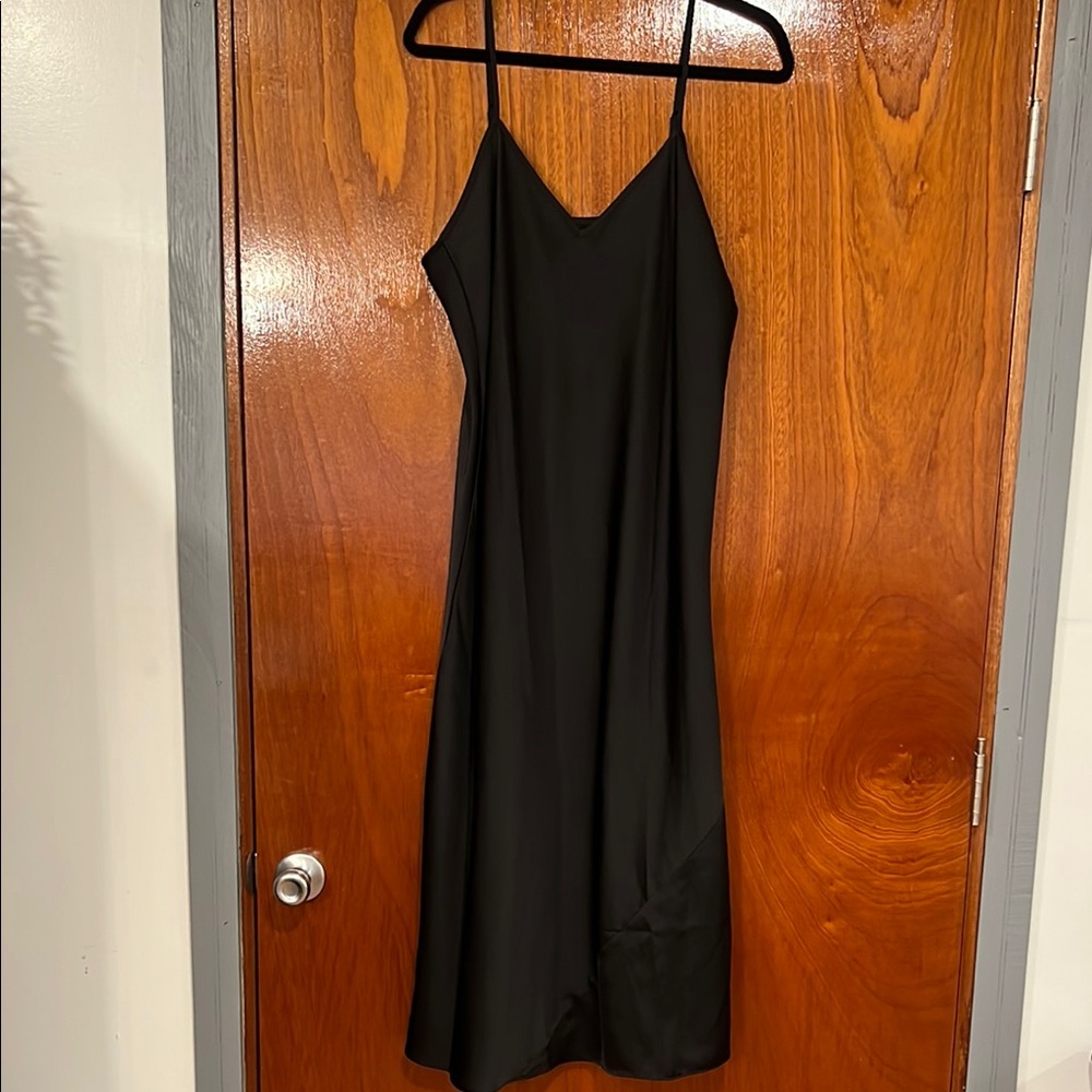 Knix Classic Black Slip Dress